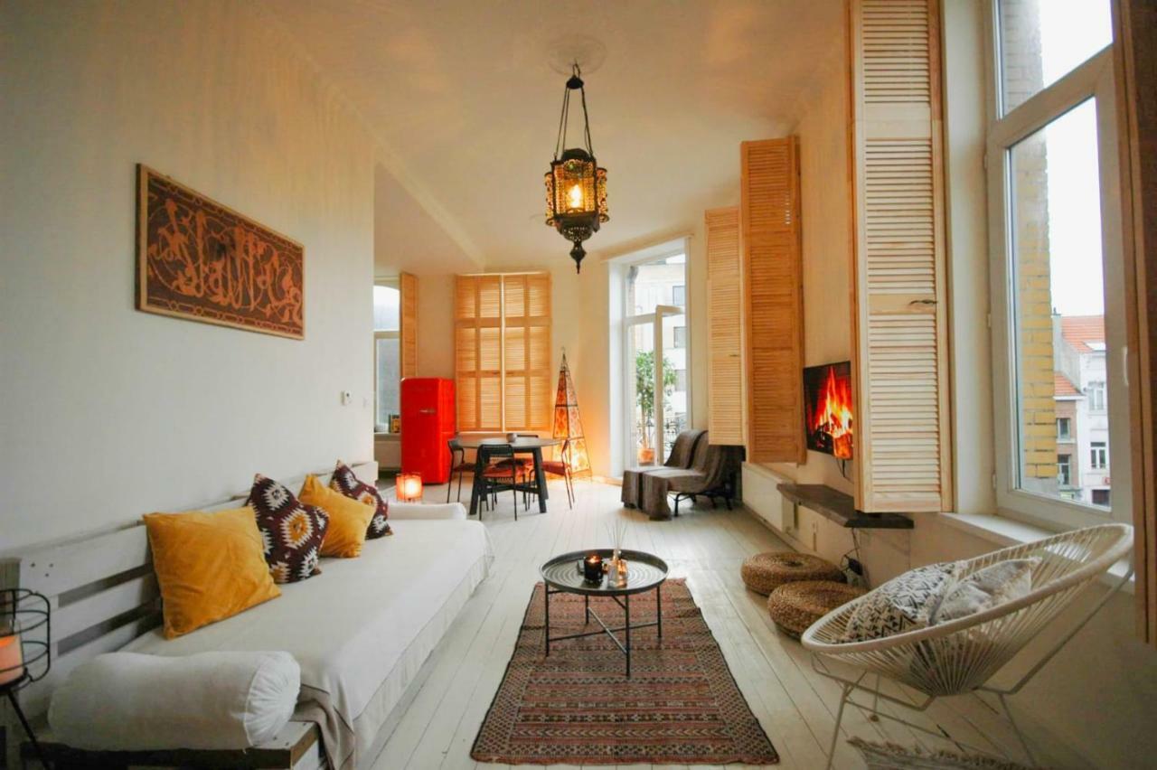 Sleep Inn - 1001 Nights Loft Citycenter With Balconyview Αμβέρσα Εξωτερικό φωτογραφία